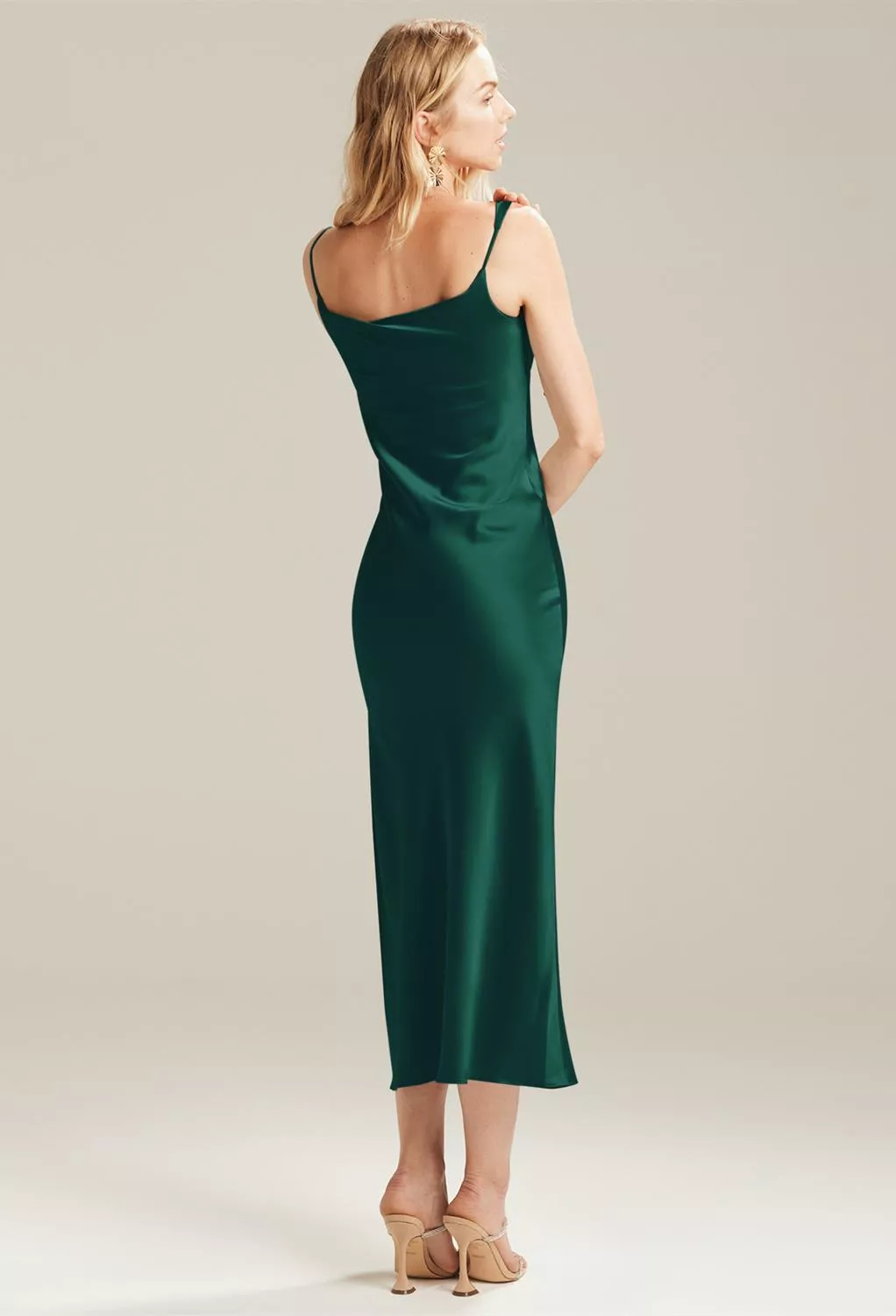 AW Graziosa Hunter Green  Spring Wedding Guest Dresses